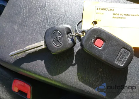 2006 Toyota Corolla S from USA, damaged, VIN 2T1BR32E86C703417